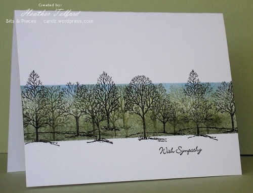 Stamp a scene Heather Telford