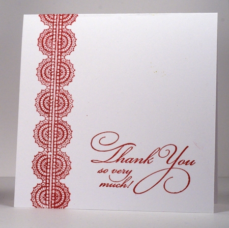 red notecard