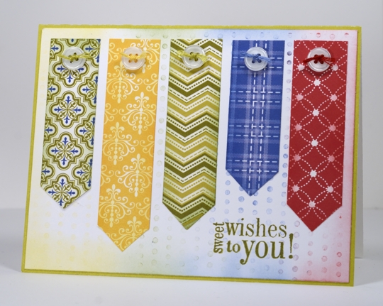 Patterned paper pennants