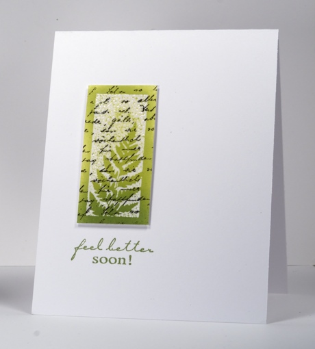  Fern tile card