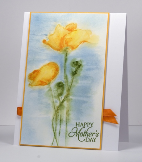 Poppies for Mother's Day 