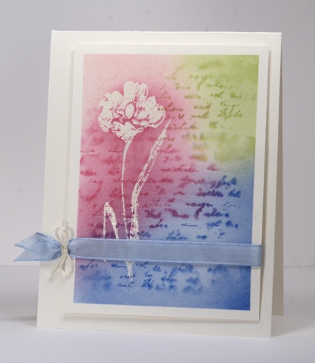 Watercolour and text