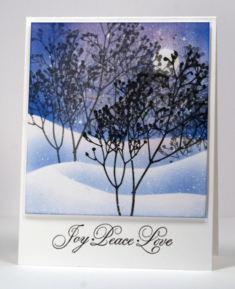 moonlit woods tutorial Heather Telford