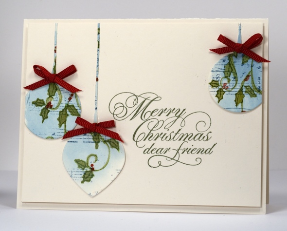 holly and music baubles Heather Telford