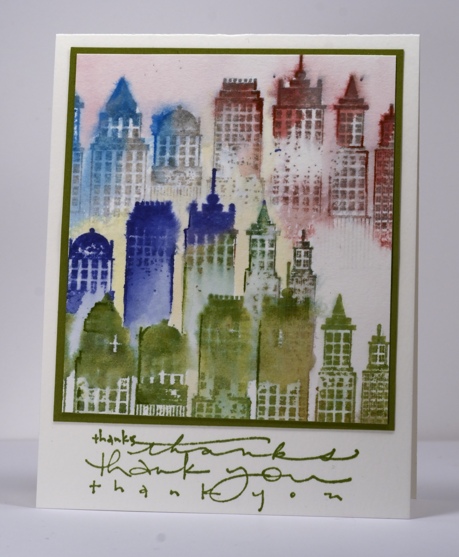 Watercolour skyline 2 Heather Telford