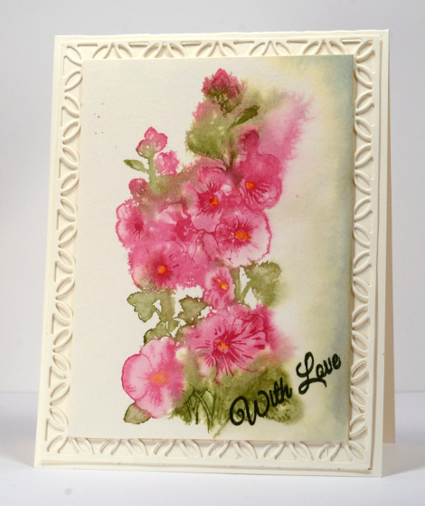 Hollyhocks Heather Telford