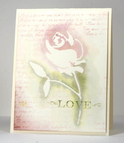 Love & rose die Heather Telford