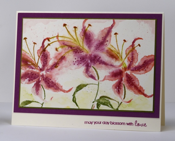 Pink Lilies Heather Telford