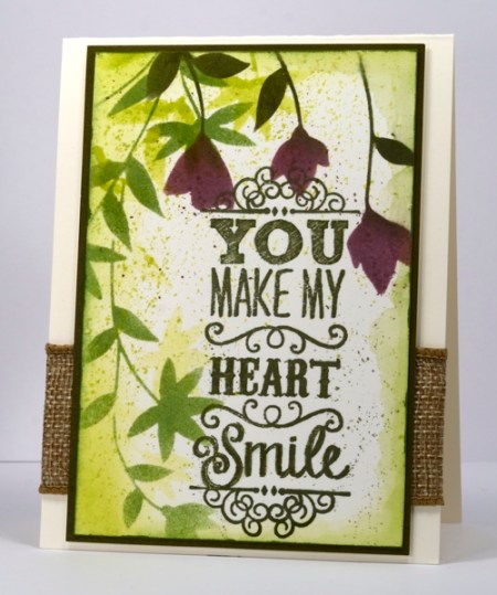 Stenciled Leaves Heather Telford