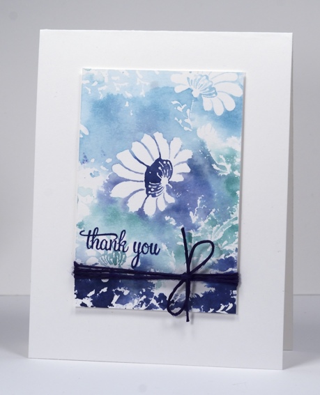 floral tapestry in blues Heather Telford