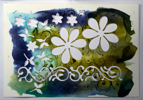 Dotted Fusion background Heather Telford