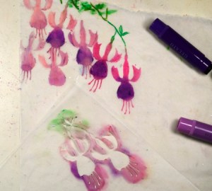 Fuchsias process 6 Heather Telford