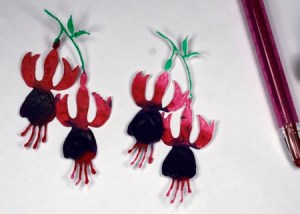 Fuchsias process 9 Heather Telford