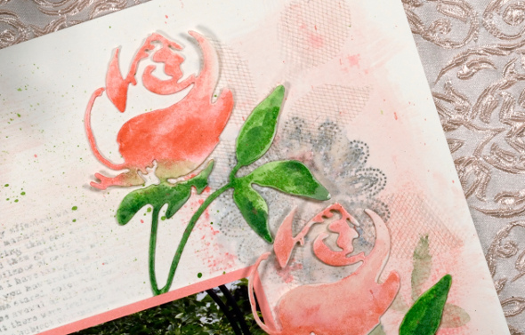 Scrapbook page detail 3 Heather Telford