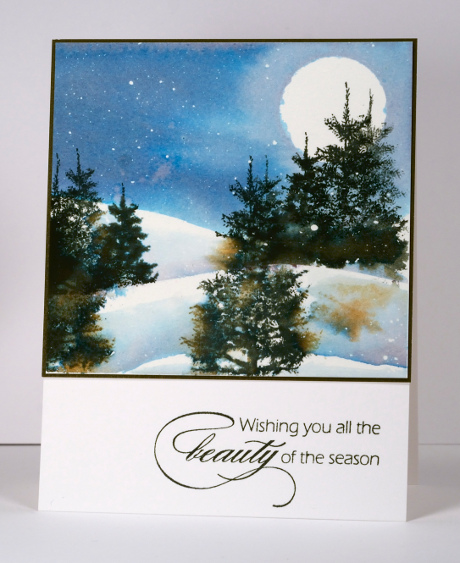 Moonlit Trees Heather Telford