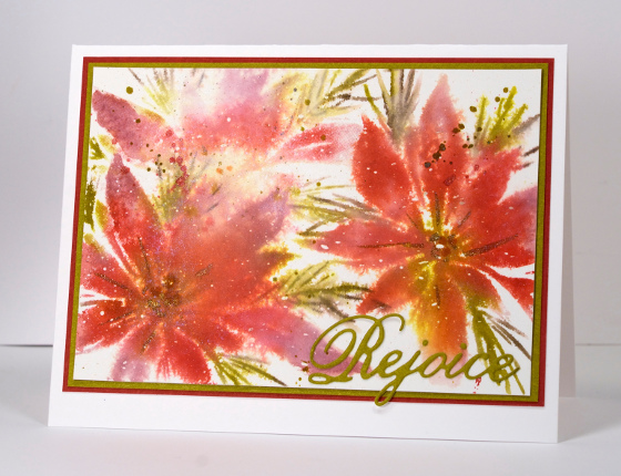 Rejoice Poinsettias Heather Telford