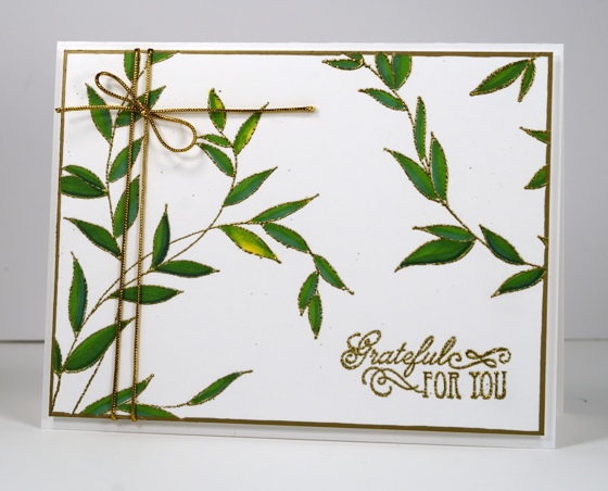 Leaves with Sharpies Heather Telford