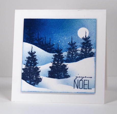 Square snowscape Heather Telford