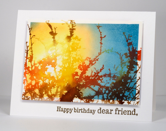 Sunrise Branches Heather Telford