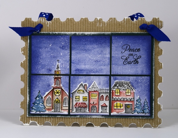 Christmas village Heather Telford