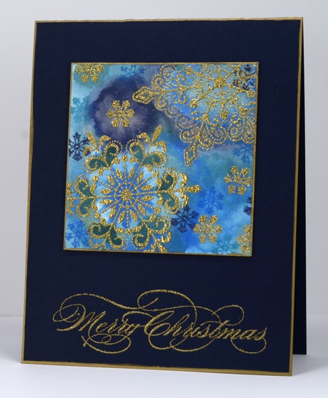 Gold Snowflakes Heather Telford