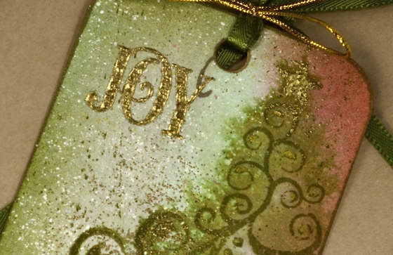 Joy tag details Heather Telford