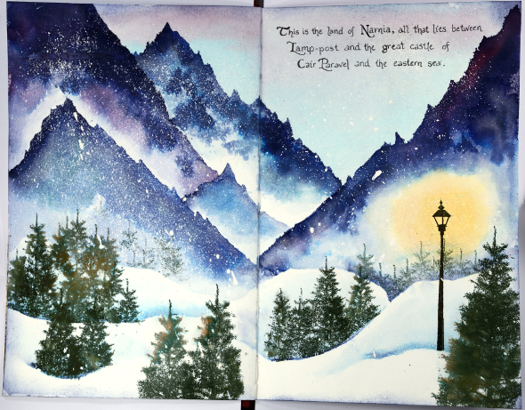 Narnia Journal page Heather Telford