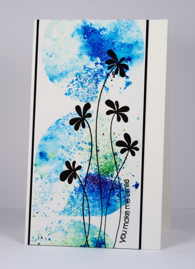 flowers on circles Heather Telford