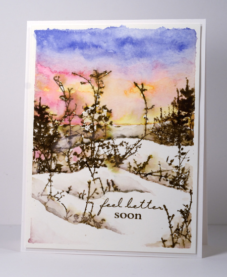 winter sunset Heather Telford