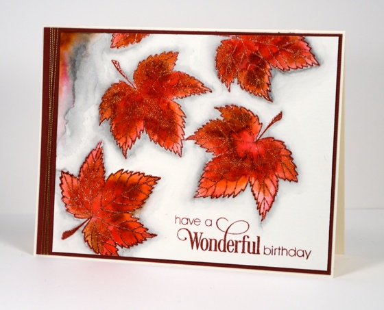 Blended leaves Heather Telford