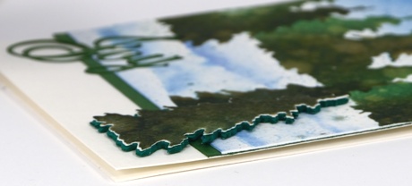 Stencilled Watercolour detail Heather Telford