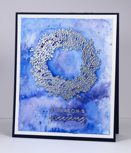 Silver wreath Heather Telford