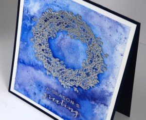 Silver wreath close up Heather Telford