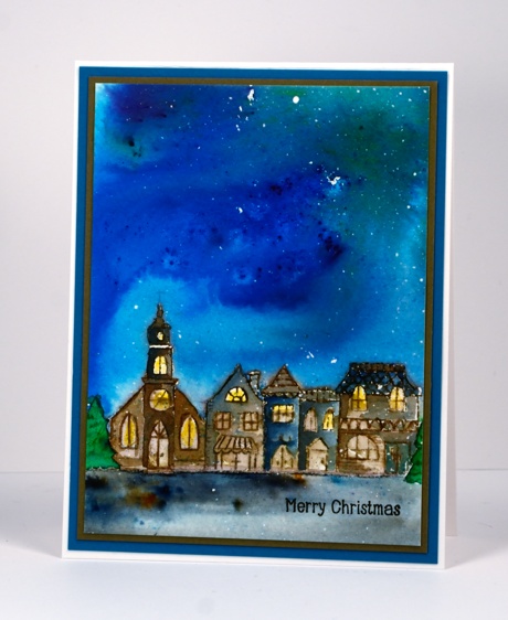 Brusho Silent Night Heather Telford