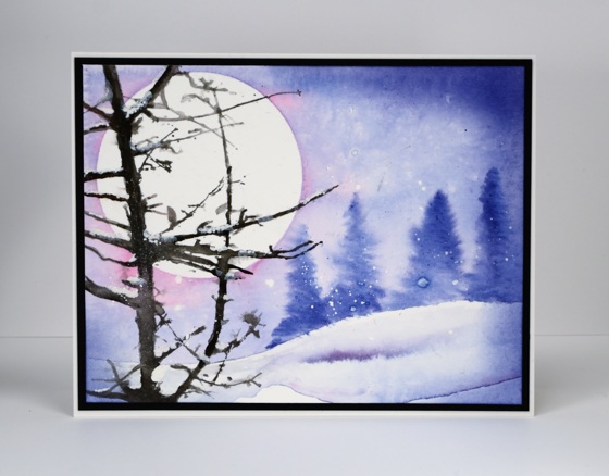 Moonlit tree Heather Telford