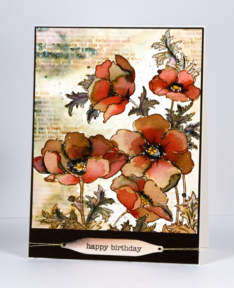 Poppy gems browns Heather Telford