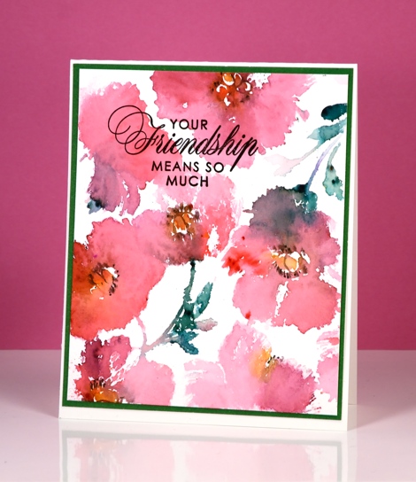 Poppy bursts Heather Telford