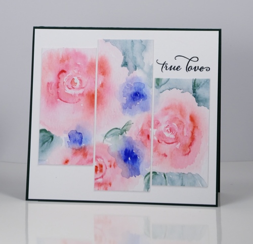 rose triptych Heather Telford