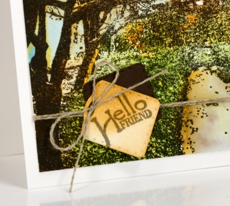 down the lane close up