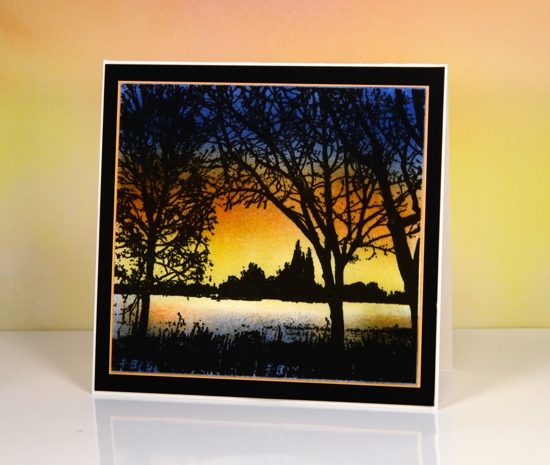 lakeside silhouettes Heather Telford