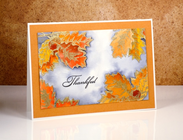 golden leaves side Heather Telford