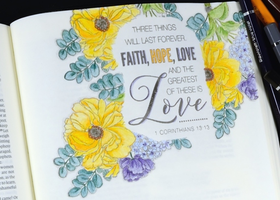 bible journal Heather Telford